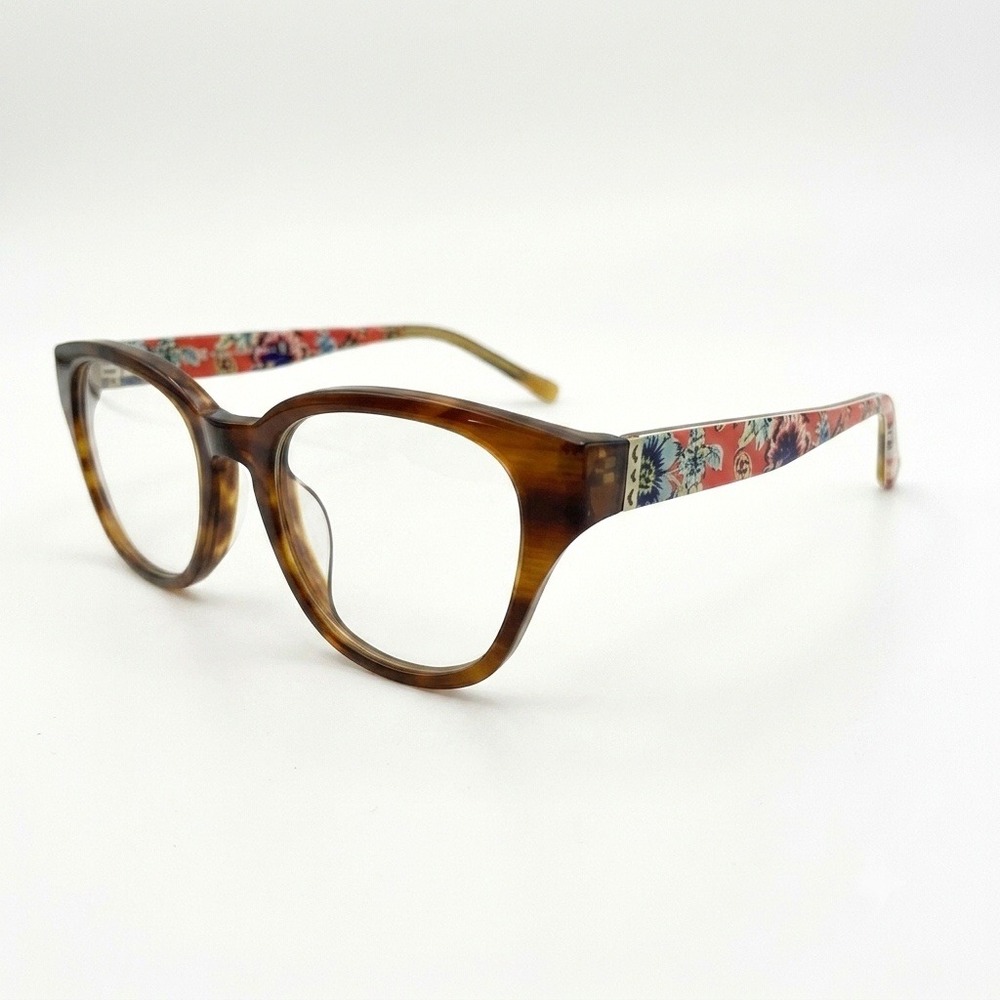 Vera Bradley Sunglasses Women's Brown 55mm Floral Coral Frame‎ UV400 FRAMES ONLY